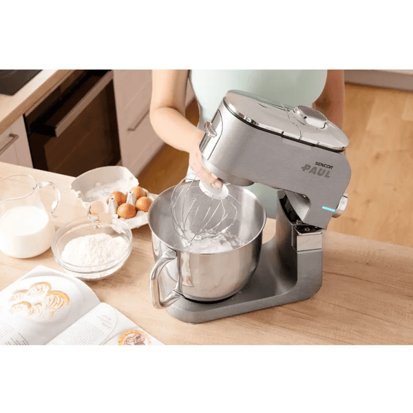 სამზარეულოს კომბაინი Sencor STM 7970 Paul 1, 1700W, 6L, Food Processor, Silver