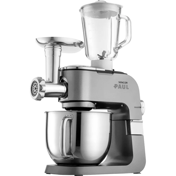 სამზარეულოს კომბაინი Sencor STM 7970 Paul 1, 1700W, 6L, Food Processor, Silver