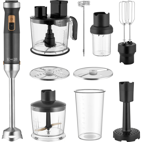 ხელის ბლენდერი Sencor SHB 6552BK, 1500W, 0.5L, Hand Blender, Black