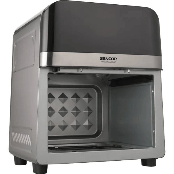 აეროგრილი Sencor SHB 6552BK, 1700W, 6L, Air Fryer, Black/Silver