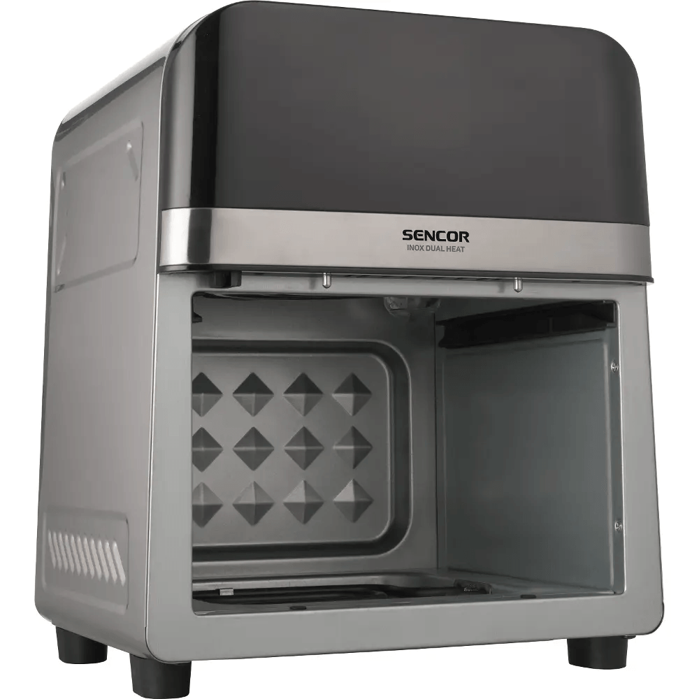 აეროგრილი Sencor SHB 6552BK, 1700W, 6L, Air Fryer, Black/Silver