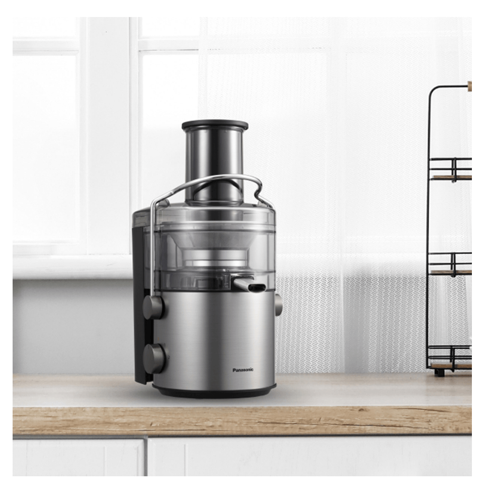 წვენსაწური Panasonic MJ-CB800STN, 1000W, 2L, Juicer, Silver