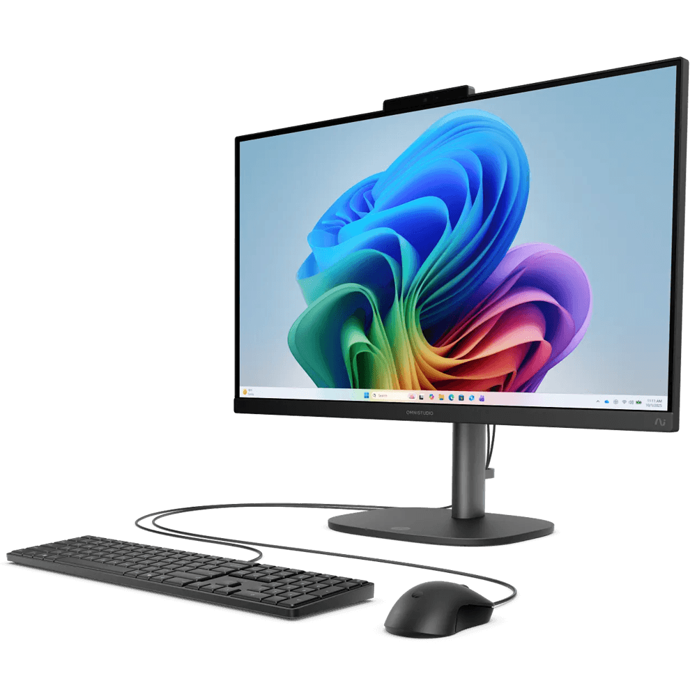 All In One კომპიუტერი HP DU9Q4EA Omni Studio, 23.8", Core 5-120U, 12GB, 512GB SSD, Integrated, Jet Black