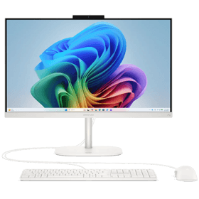 All In One კომპიუტერი HP DU9Q3EA Omni Studio, 23.8", Core 5-120U, 12GB, 512GB SSD, Integrated, Cotton White