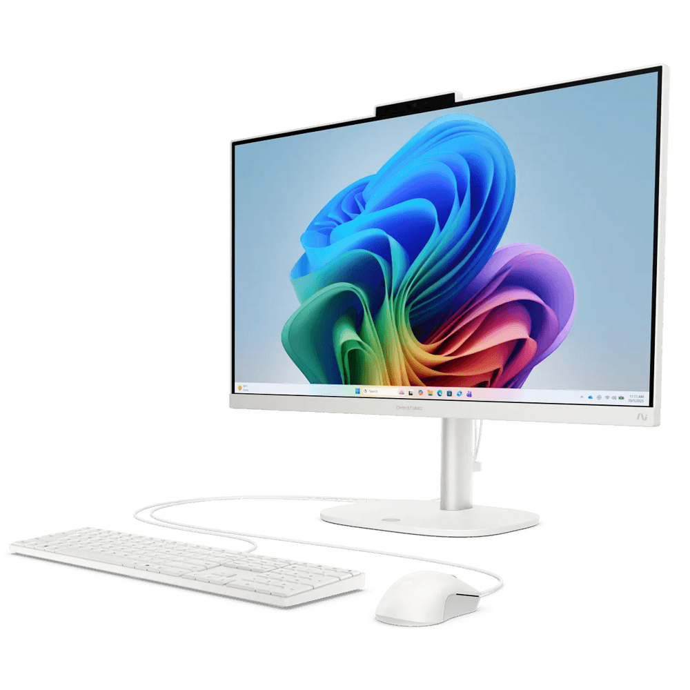 All In One კომპიუტერი HP DV6R8EA Omni Studio, 23.8", Core 3-100U, 12GB, 512GB SSD, Integrated, Cotton White