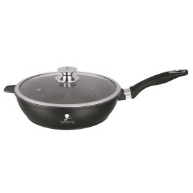 ტაფა Berllong FG-28, 28cm, Pan, Black