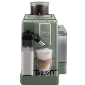 Coffee Machine DeLonghi EXAM420.55.GR Rivelia Start, 1450W, 1.4L, Jade Green