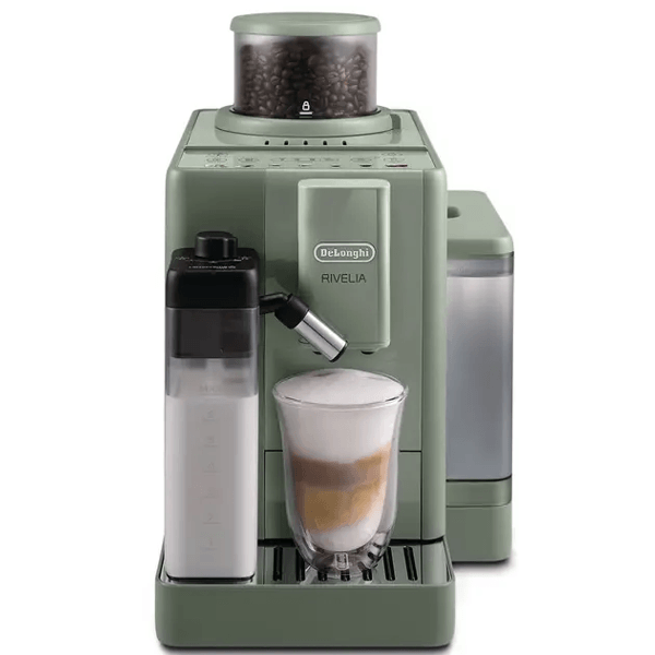 Coffee Machine DeLonghi EXAM420.55.GR Rivelia Start, 1450W, 1.4L, Jade Green