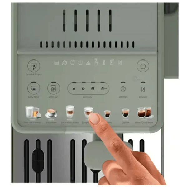 Coffee Machine DeLonghi EXAM420.55.GR Rivelia Start, 1450W, 1.4L, Jade Green