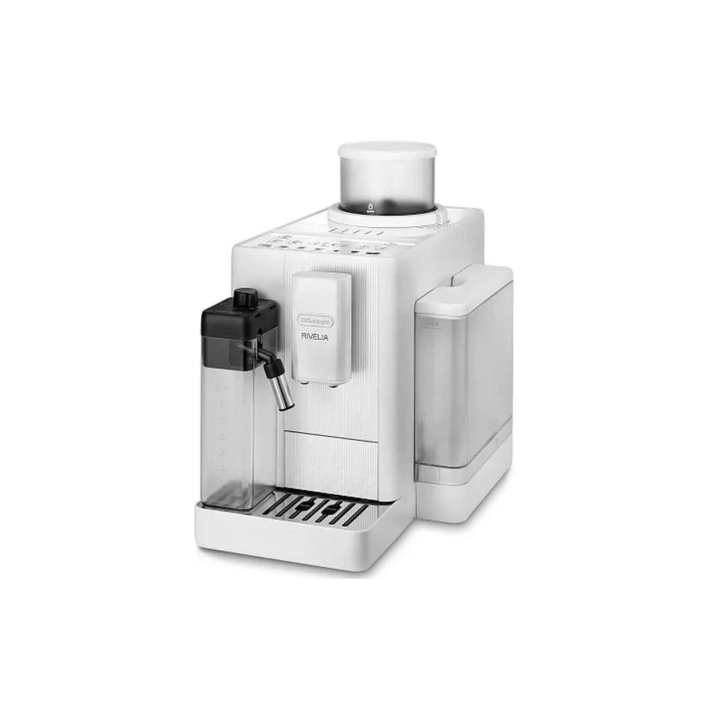 ყავის აპარატი DeLonghi EXAM420.55.WXL Rivelia Start, 1450W, 1.4L, Coffee Machine, Arctic White