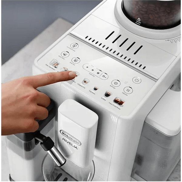 Coffee Machine DeLonghi EXAM420.55.WXL Rivelia Start, 1450W, 1.4L, Arctic White