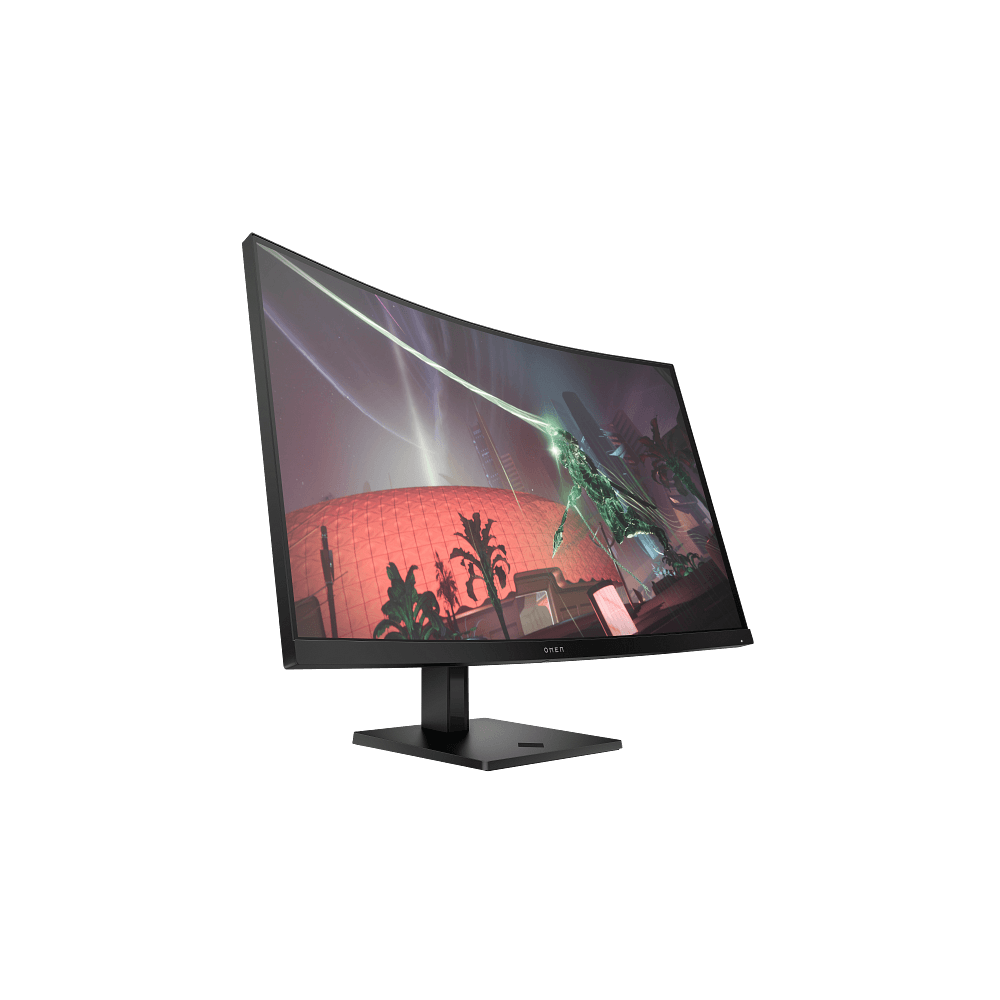 Curved Monitor HP 780K6AA OMEN, 31.5", QHD, VA, DP, HDMI, 3.5mm, Black