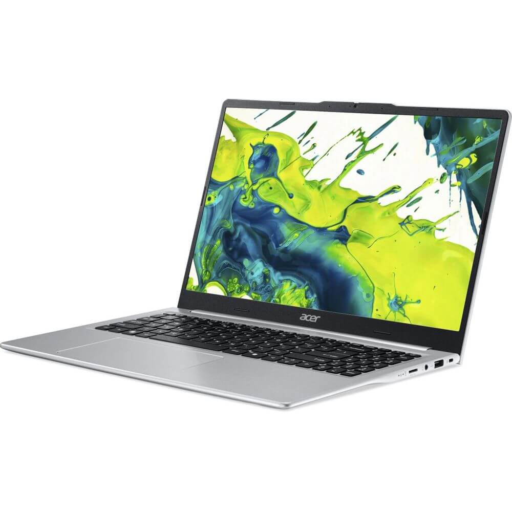 ნოუთბუქი Acer NX.DT8ER.001 Aspire Lite 15 AL15-49P-R86B, 156", Ryzen 5-7430U, 8GB, 512GB SSD, Integrated, Light Silver
