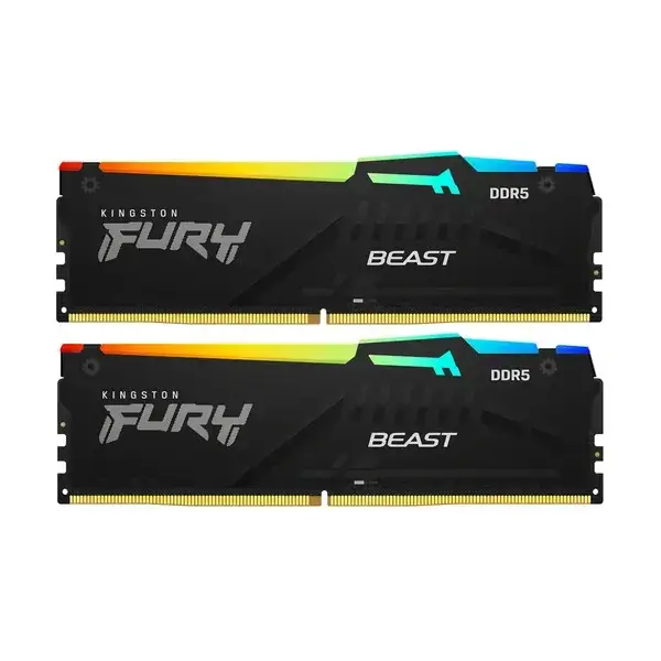 RAM Kingston KF568C34BBEAK2-32 FURY Beast, 32GB, DDR5 DIMM, 6800MHz