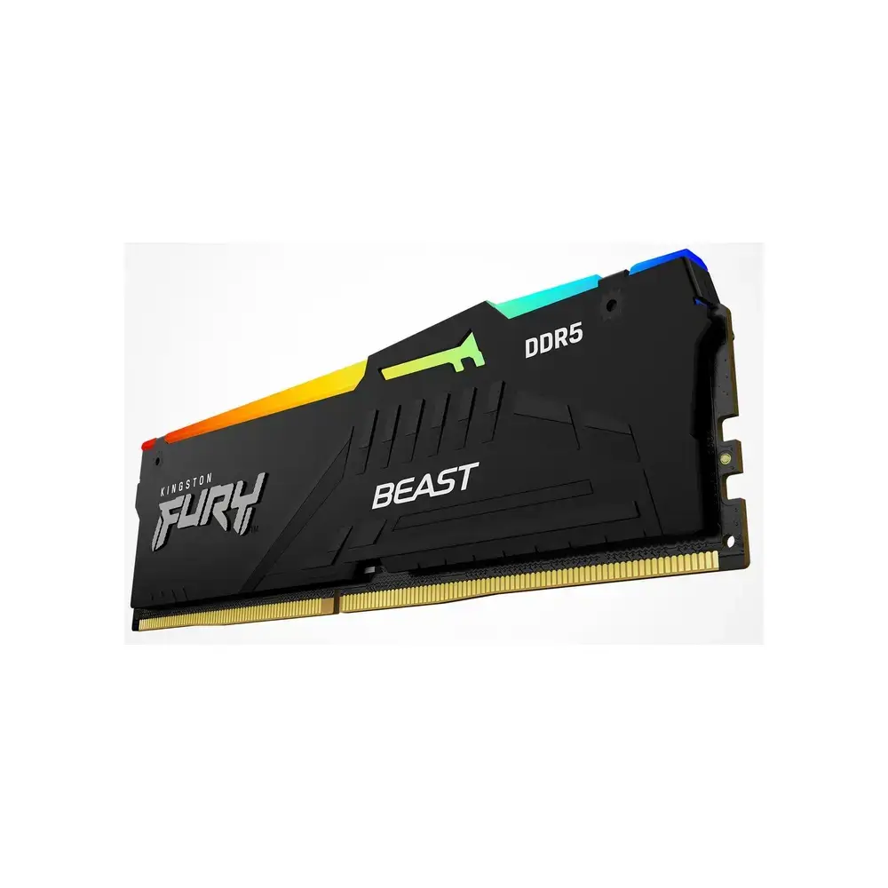 ოპერატიული მეხსიერება Kingston KF568C34BBEAK2-32 FURY Beast, 32GB, DDR5 DIMM, 6800MHz