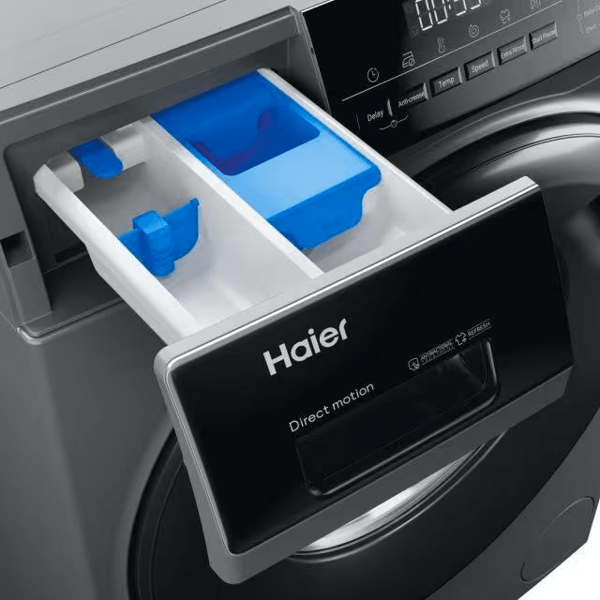 Washing Machine Haier HW90-B14939S8, 9Kg, 1400Rpm, A, 67dB, Grey