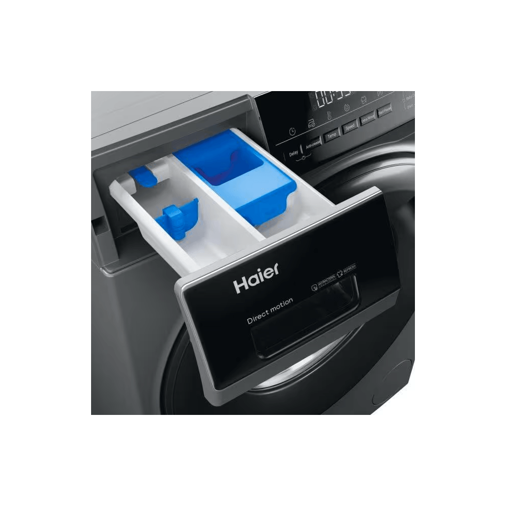 Washing Machine Haier HW90-B14939S8, 9Kg, 1400Rpm, A, 67dB, Grey