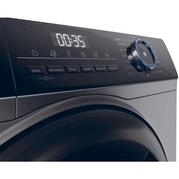 Washing Machine Haier HW90-B14939S8, 9Kg, 1400Rpm, A, 67dB, Grey