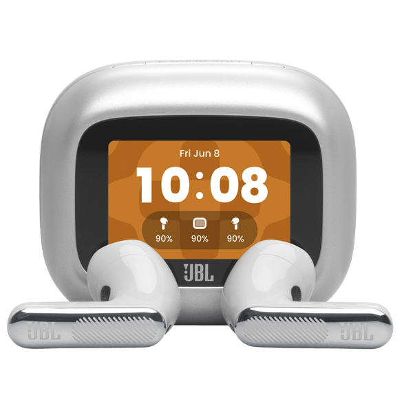 ყურსასმენი JBL JBLLIVEFLEX4SIL Live Flex 4, Earbuds, Wireless, Bluetooth, IP55, Silver