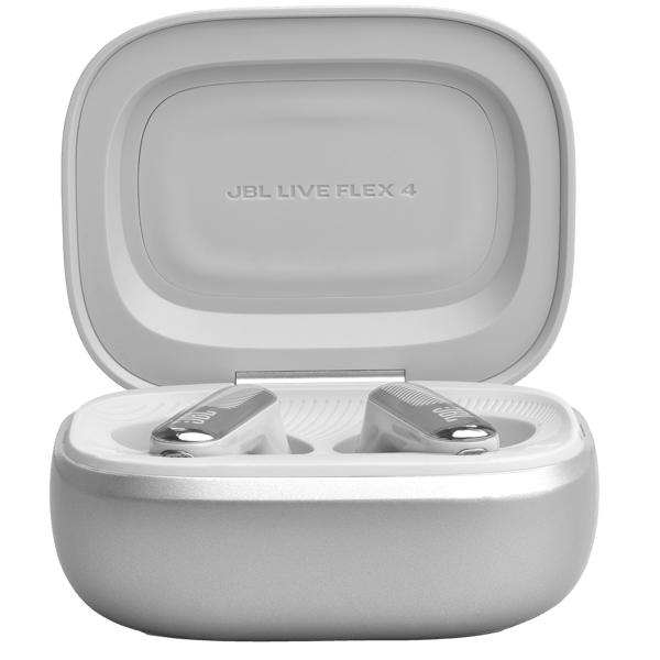 ყურსასმენი JBL JBLLIVEFLEX4SIL Live Flex 4, Earbuds, Wireless, Bluetooth, IP55, Silver