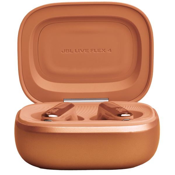 ყურსასმენი JBL JBLLIVEFLEX4ORG Live Flex 4, Earbuds, Wireless, Bluetooth, IP55, Orange