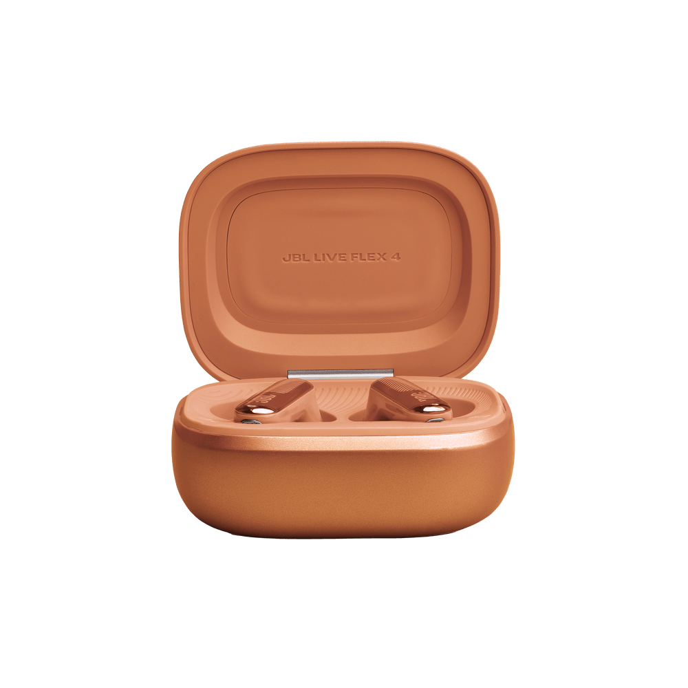 ყურსასმენი JBL JBLLIVEFLEX4ORG Live Flex 4, Earbuds, Wireless, Bluetooth, IP55, Orange