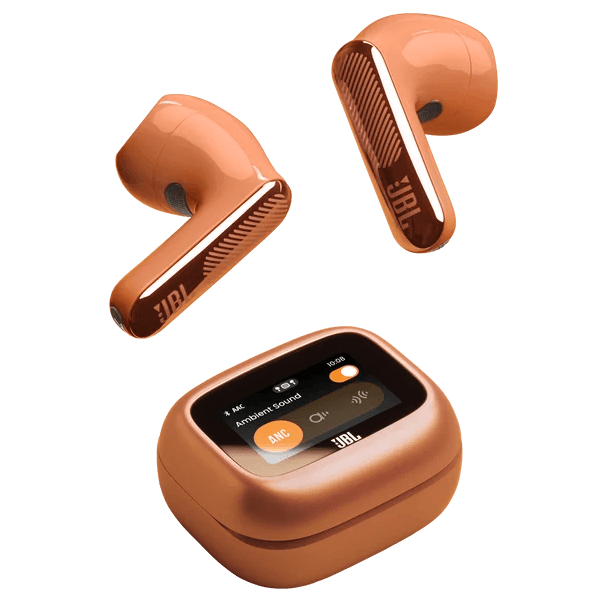 ყურსასმენი JBL JBLLIVEFLEX4ORG Live Flex 4, Earbuds, Wireless, Bluetooth, IP55, Orange