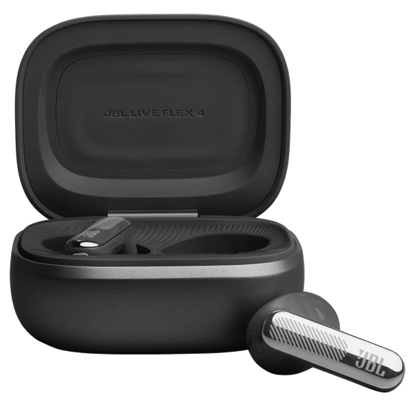 ყურსასმენი JBL JBLLIVEFLEX4BLK Live Flex 4, Earbuds, Wireless, Bluetooth, IP55, Black
