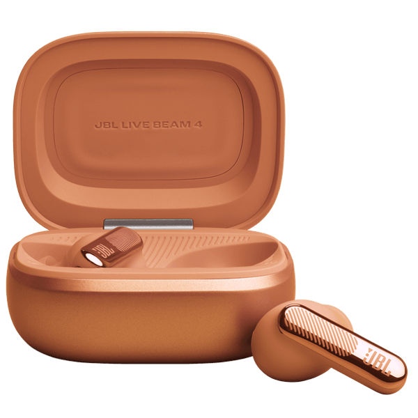 ყურსასმენი JBL JBLLIVEBEAM4ORG Live Beam 4, Earbuds, Wireless, Bluetooth, IP55, Orange