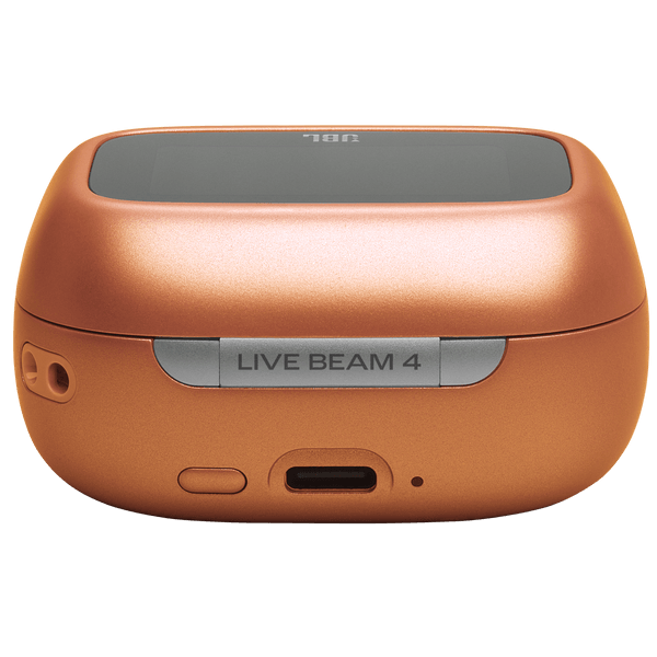 ყურსასმენი JBL JBLLIVEBEAM4ORG Live Beam 4, Earbuds, Wireless, Bluetooth, IP55, Orange
