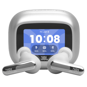ყურსასმენი JBL JBLLIVEBEAM4SIL Live Beam 4, Earbuds, Wireless, Bluetooth, IP55, Silver