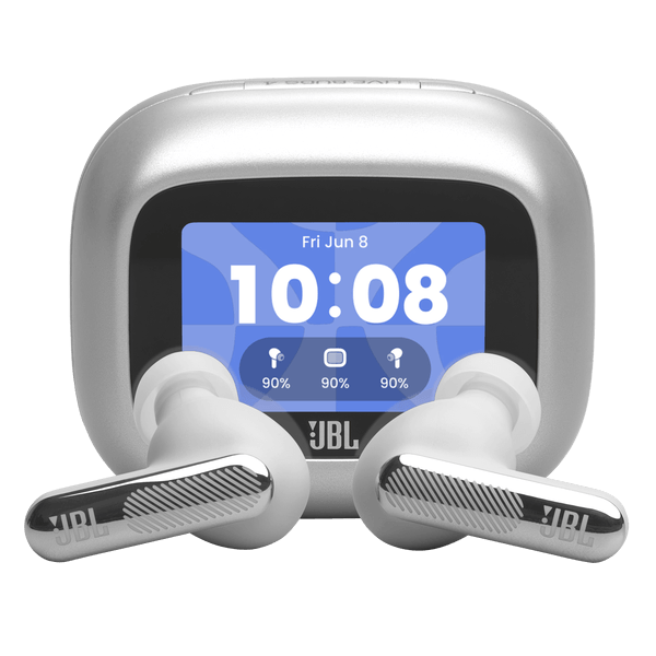 ყურსასმენი JBL JBLLIVEBEAM4SIL Live Beam 4, Earbuds, Wireless, Bluetooth, IP55, Silver