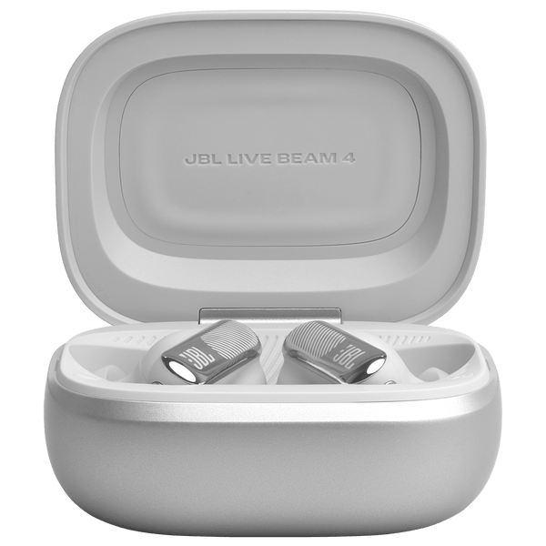 ყურსასმენი JBL JBLLIVEBEAM4SIL Live Beam 4, Earbuds, Wireless, Bluetooth, IP55, Silver
