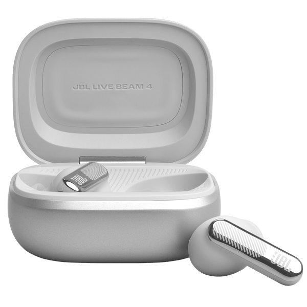 ყურსასმენი JBL JBLLIVEBEAM4SIL Live Beam 4, Earbuds, Wireless, Bluetooth, IP55, Silver