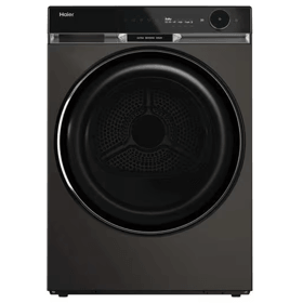 სარეცხის საშრობი მანქანა Haier HD90-BQ397GU1-S, 9Kg, B, Washing Dryer, Black