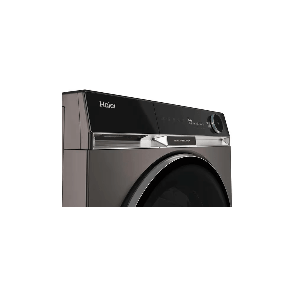 სარეცხის საშრობი მანქანა Haier HD90-BQ397GU1-S, 9Kg, B, Washing Dryer, Black