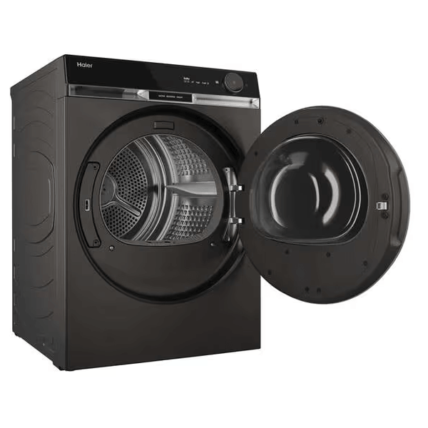 სარეცხის საშრობი მანქანა Haier HD90-BQ397GU1-S, 9Kg, B, Washing Dryer, Black