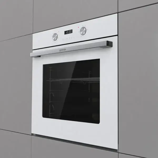 Built-In Electric Oven Gorenje BO6737E03AWGN, 1600W, 73L, White