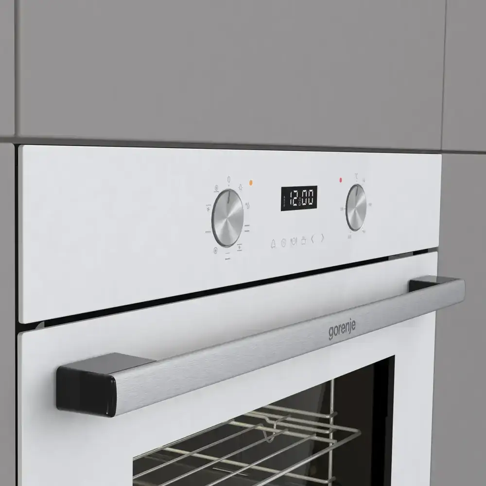 ჩასაშენებელი ელექტრო ღუმელი Gorenje BO6737E03AWGN, 1600W, 73L, Built-In Electric Oven, White