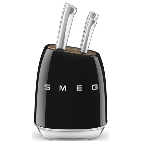 Knife Set Smeg KBSF02BL, 5Pcs, Black