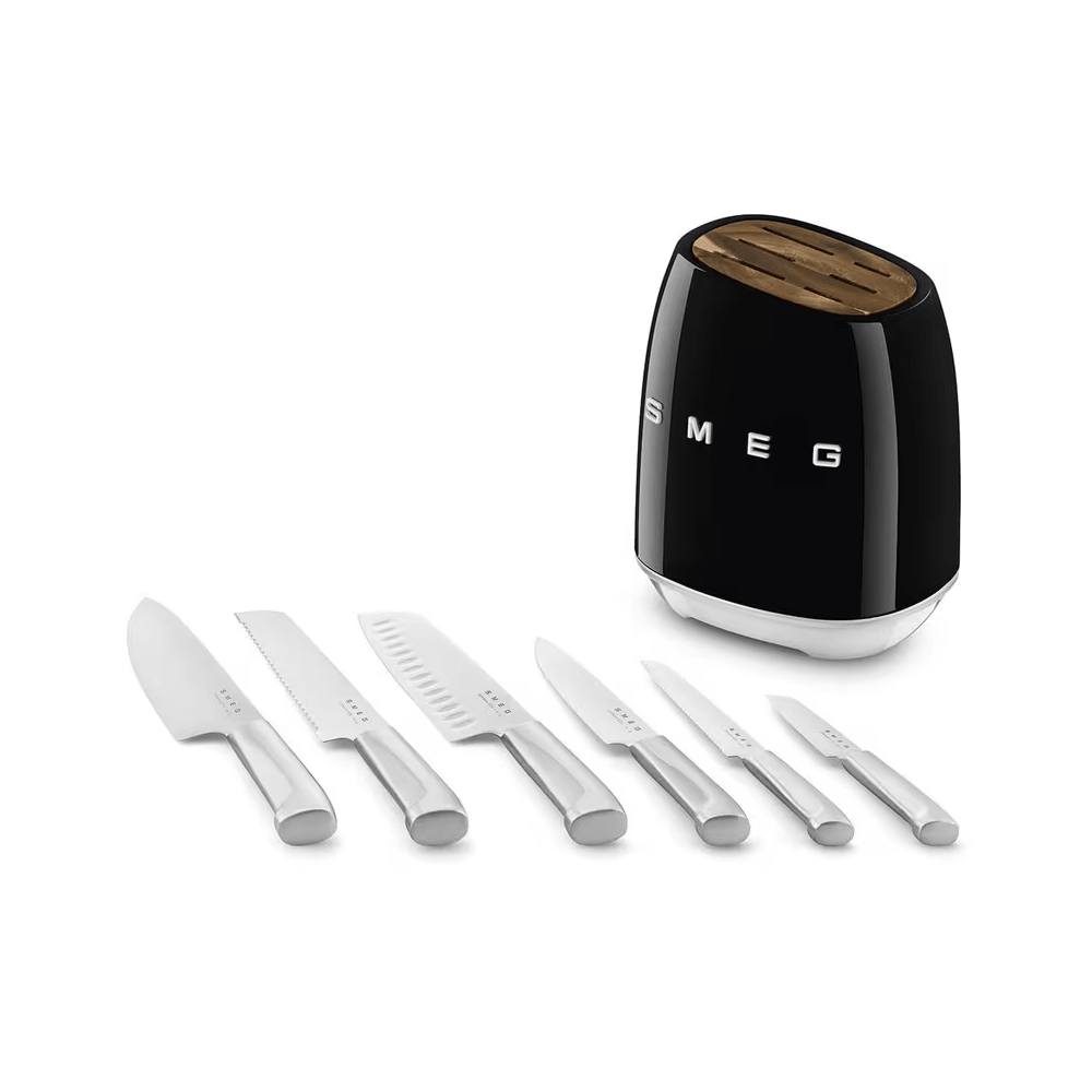 დანების ნაკრები Smeg KBSF02BL, 5Pcs, Knife Set, Black