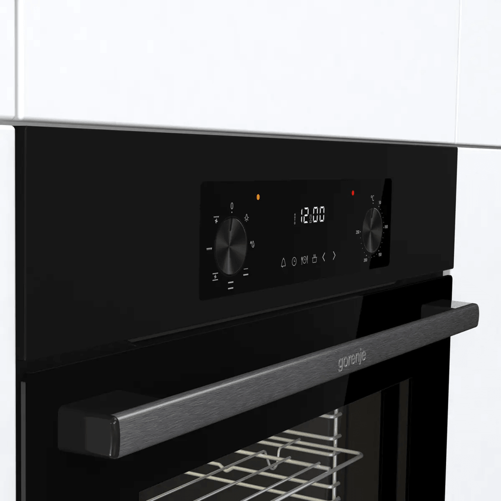 ჩასაშენებელი ელექტრო ღუმელი Gorenje BO635E1B, 1600W, 61L, Built-In Electric Oven, Black