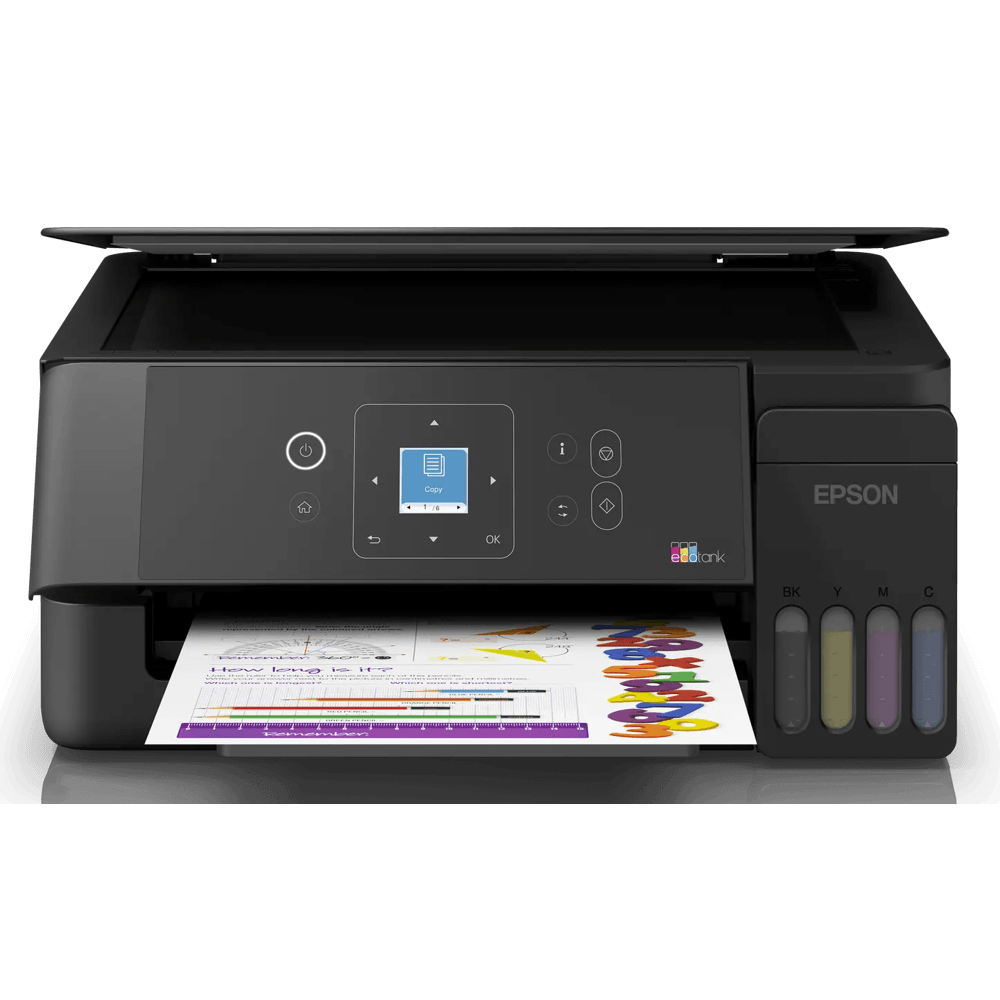 პრინტერი Epson C11CL63412 L3360, MFP, A4, USB, WiFi, Color Printer, Black