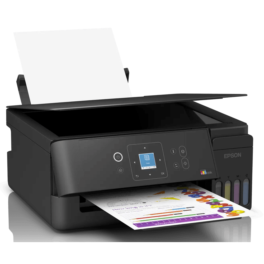 Color Printer Epson C11CL63412 L3360, MFP, A4, USB, WiFi, Black
