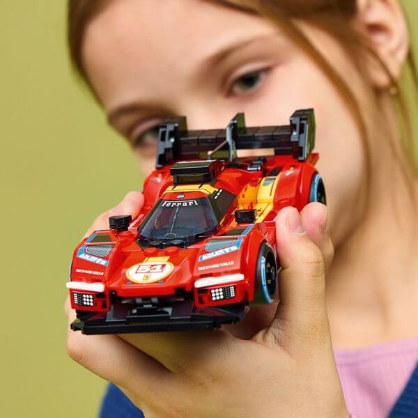 ასაწყობი კონსტრუქცია LEGO 77261, Ferrari 499P, Prefabricated Construction