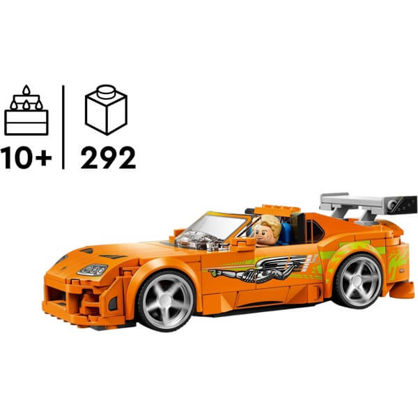Prefabricated Construction LEGO 77260, The Fast and The Furious Toyota Supra MK4