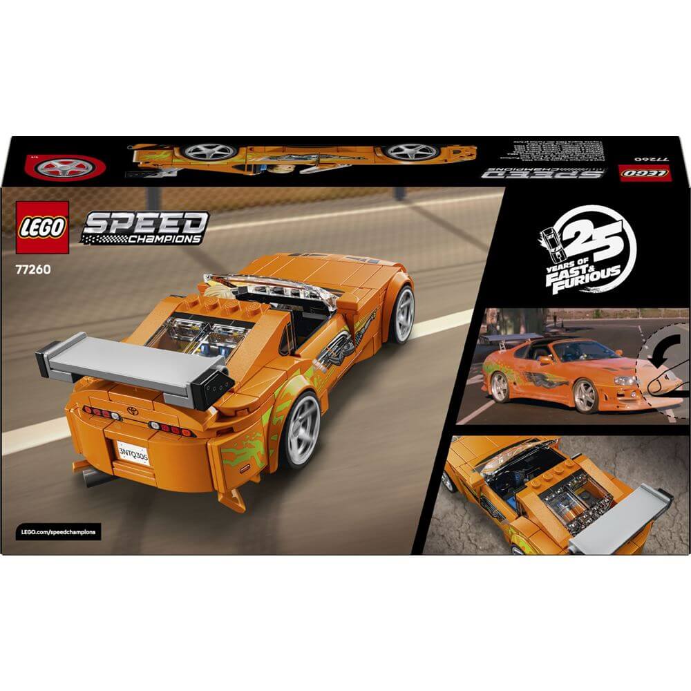 Prefabricated Construction LEGO 77260, The Fast and The Furious Toyota Supra MK4
