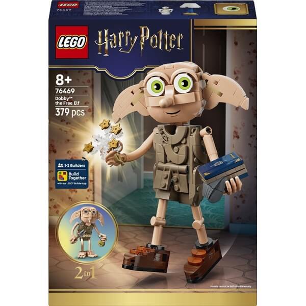 Prefabricated Construction LEGO 76469, Harry Potter Dobby the Free Elf