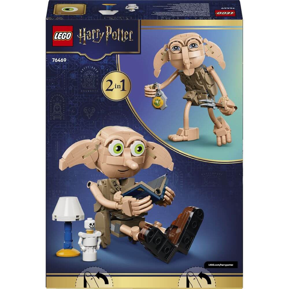 Prefabricated Construction LEGO 76469, Harry Potter Dobby the Free Elf