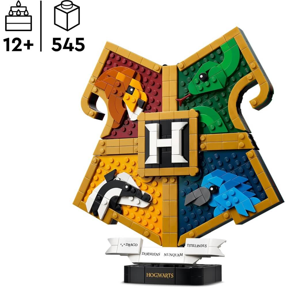 Prefabricated Construction LEGO 76462, Harry Potter Hogwarts House Crest